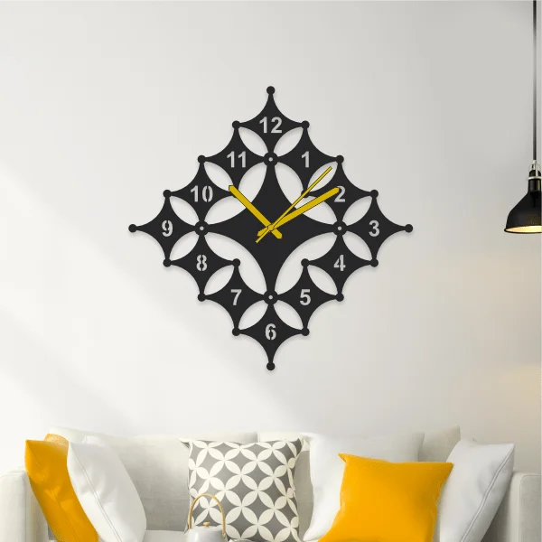 Diamond Style Wall Clock