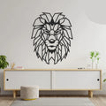 Lion Geometric Wall Decor
