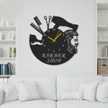 Barber Shop Wall Clock