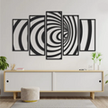 Swirl Wooden Wall Decor