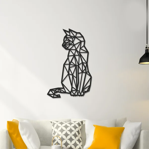 Cat Wooden Wall Decor