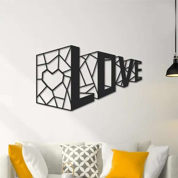 Love Wooden Wall Decor