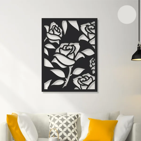 Flowers Wall Decor (Design#4)