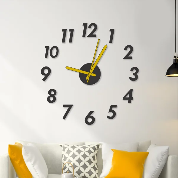 3D Wall Clock