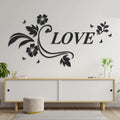 Love Flowers Wall Decor