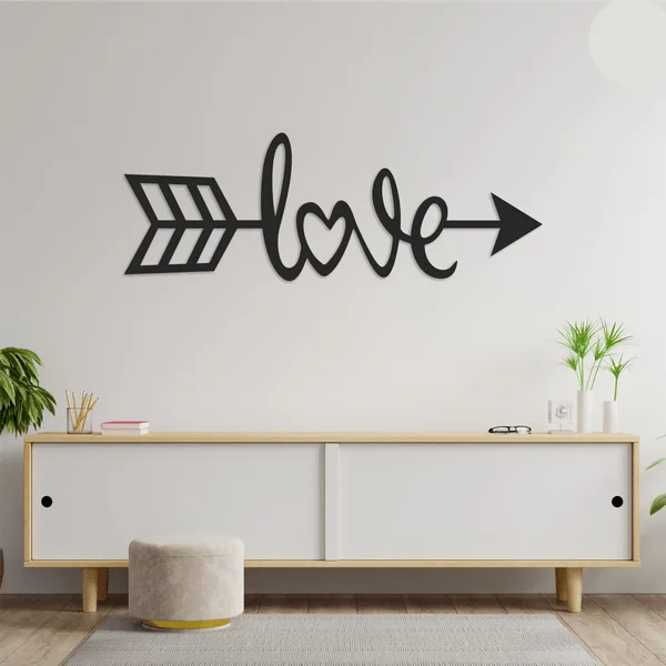 Love Arrow Wall Decor