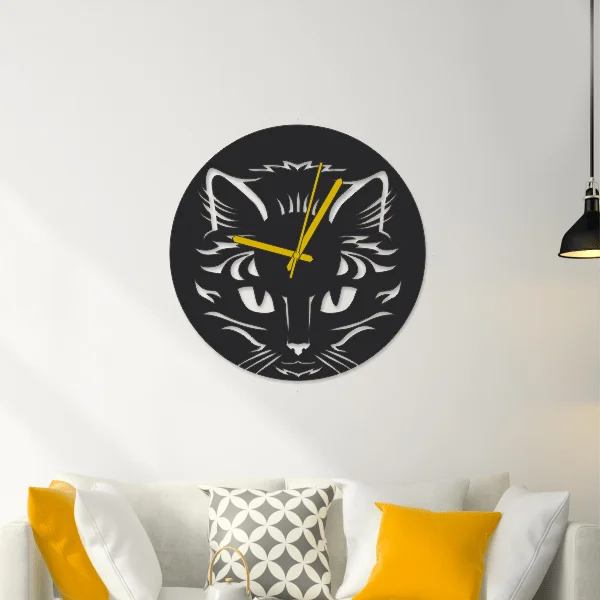 Cat Wall Clockes