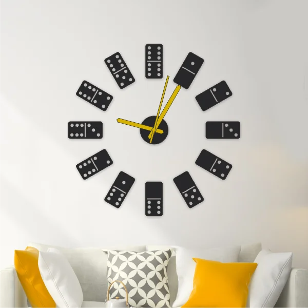 Ludo Dice 3D Wall Clock